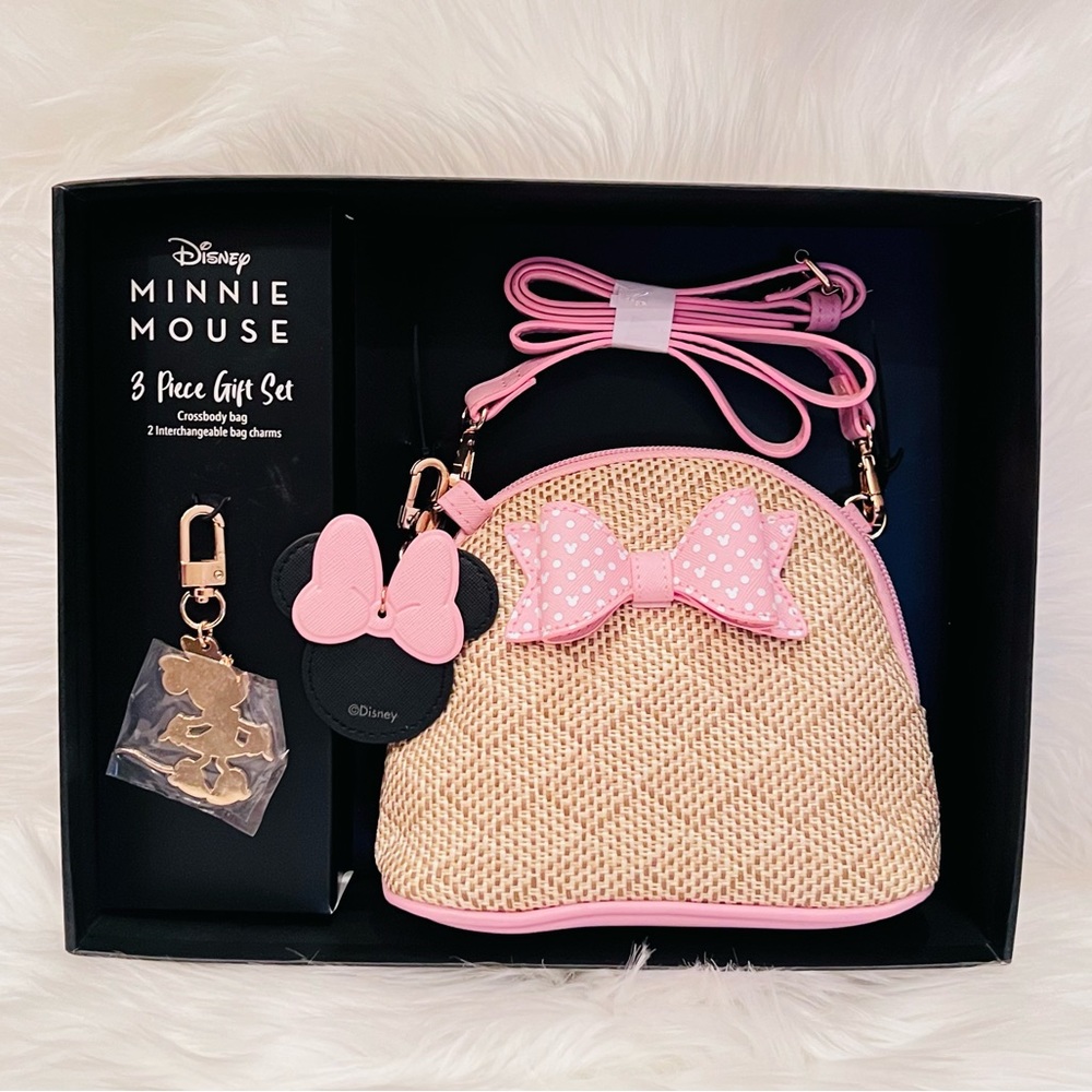 minnie mouse crossbody bag set